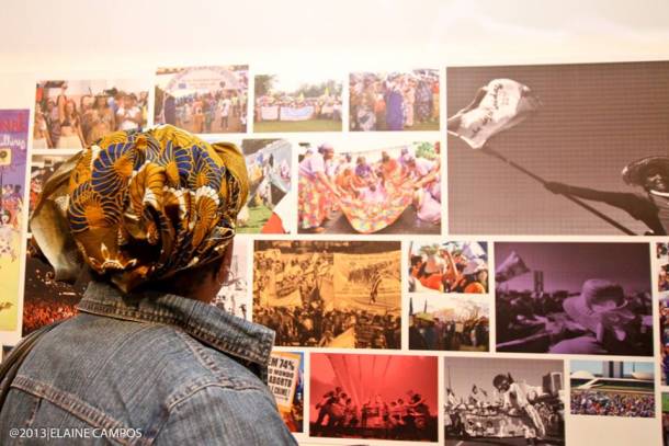 Exposição Feminismo em marcha na Galeria Olido – Foto: Elaine Campos