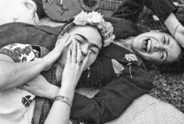 Frida e Chavela Vargas, 1945.